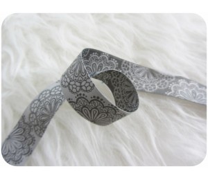 Webband SpitzenWerk  grau